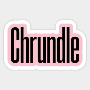 Chrundle Sticker